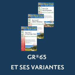 Pack GR®65 et ses variantes : Miam Miam Dodo Section 1, Section 2, Voies du Célé et Rocamadour Édition 2023