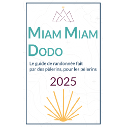 Voie du Puy : référencement Miam Miam Dodo + Plaque  (1 exemplaire papier du guide inclus)